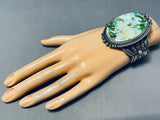 One Of The Best Vintage Navajo Royston Turquoise Sterling Silver Bracelet-Nativo Arts