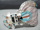 Elaborate Zuni Turquoise Sterling Silver Bracelet Native American-Nativo Arts