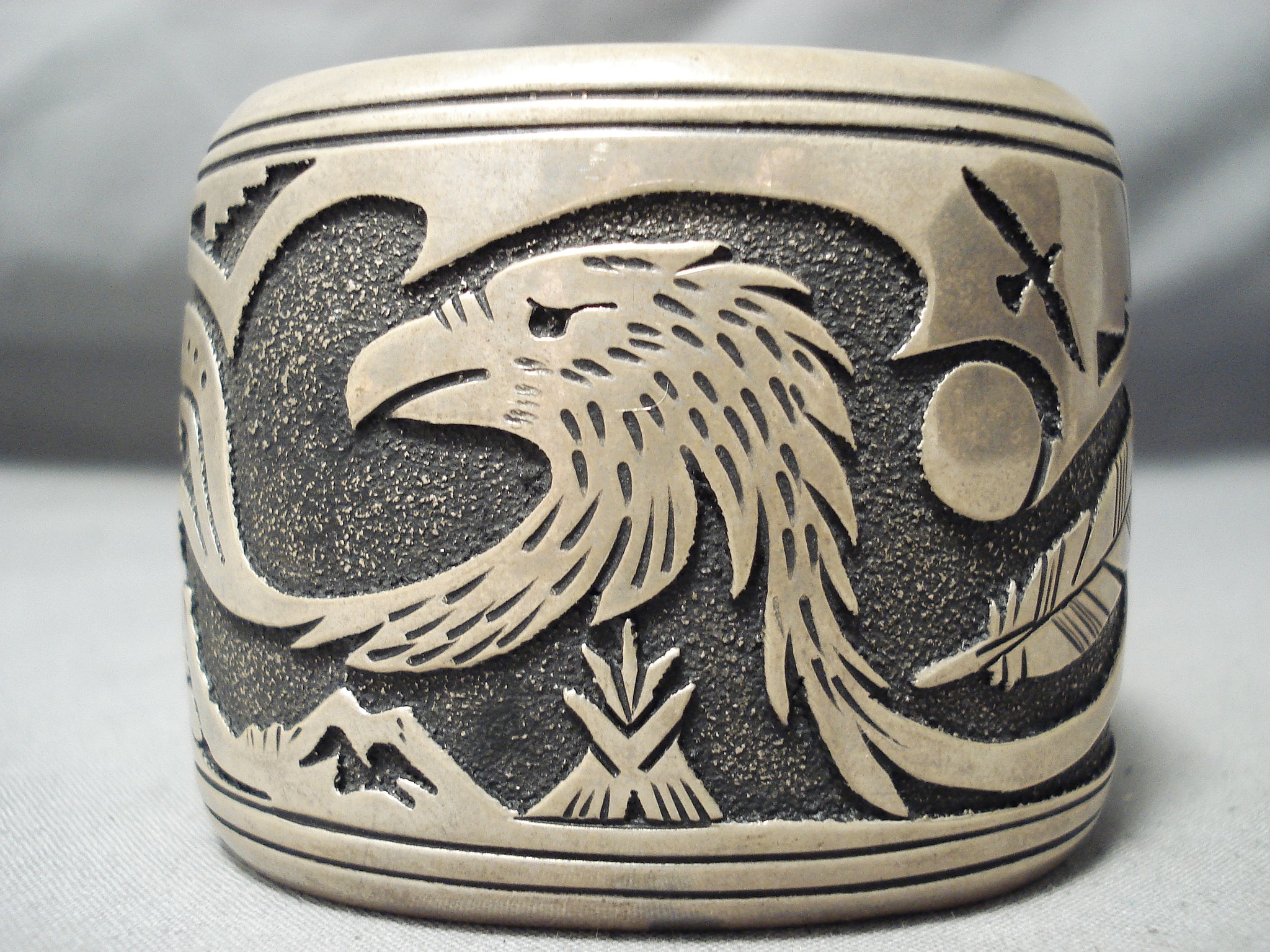 American Bald Eagle Cuff Bracelet - Wolvestuff