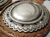 Best Joseph Quinatana Cochiti Sterling Silver Native American Concho Belt-Nativo Arts