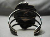 Colossal Vintage Native American Navajo Old Royston Turquoise Sterling Silver Bracelet-Nativo Arts