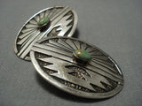 Exceptional Vintage Native American Jewelry Navajo Sterling Silver Earrings Old-Nativo Arts