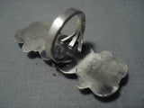 Exquisite Vintage Navajo Native American Jewelry jewelry Sterling Silver Tso Heart Ring-Nativo Arts