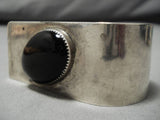 Exquisite Vintage Navajo Sterling Silver Native American Bracelet Old-Nativo Arts