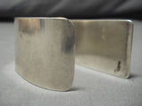 Exquisite Vintage Navajo Sterling Silver Native American Bracelet Old-Nativo Arts