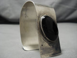 Exquisite Vintage Navajo Sterling Silver Native American Bracelet Old-Nativo Arts