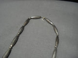 Extremely Rare Vintage Native American Navajo Sterling Silver Fetish Animal Necklace Old-Nativo Arts