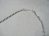 Stunning Vintage Native American Navajo Rhodolyte 12k Gold Sterling Silver Necklace-Nativo Arts