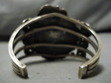 One Of The Best Native American Navajo Royston Turquoise Sterling Silver Bracelet-Nativo Arts