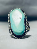 Wonderful Vintage Native American Navajo Turquoise Sterling Silver Ring-Nativo Arts