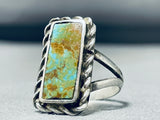Astounding Vintage Native American Zuni Royston Turquoise Sterling Silver Ring-Nativo Arts