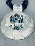 Incredible Vintage Turquoise Sterling Silver Necklace-Nativo Arts