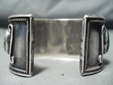 One Of The Best Vintage Native American Navajo Royston Turquoise Sterling Silver Bracelet-Nativo Arts