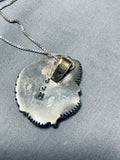 Exquisite Vintage Native American Navajo Royston Turquoise Sterling Silver Necklace-Nativo Arts