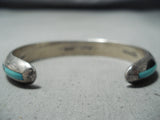 Marvelous Native American Navajo Turquoise Sugulite Coral Sterling Silver Bracelet-Nativo Arts