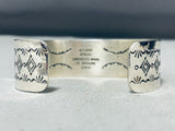 One Of The Best Native American Navajo Gaspeite Turquoise Inlay Sterling Silver Bracelet-Nativo Arts