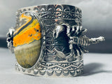 Best Honeybee Jasper Native American Sterling Silver Bracelet Cuff-Nativo Arts
