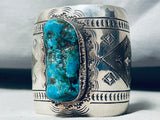 The Best Vintage Native American Navajo Virg Reeder Turquoise Sterling Silver Bracelet-Nativo Arts