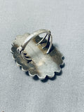 Superb Vintage Native American Navajo Turquoise Sterling Silver Ring-Nativo Arts