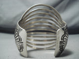 Outstanding Will Benally Navajo Sterling Silver Bracelet Native American-Nativo Arts