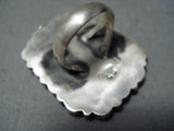 Amazing Navajo Spiny Oyster Sterling Silver Ring Native American-Nativo Arts