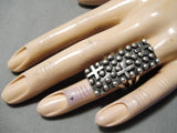 Marvelous Navajo Sterling Silver Crosses Ring Native American-Nativo Arts