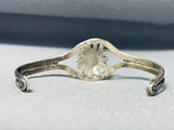 Cutest Vintage Native American Zuni Sleeping Beauty Turquoise Sterling Silver Bracelet-Nativo Arts