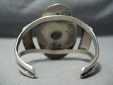 Quality Of Detail Vintage Native American Navajo Royston Turquoise Sterling Silver Bracelet Old-Nativo Arts