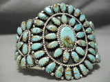 Important Vintage Native American Navajo Larry Begay Royston Turquoise Sterling Silver Bracelet-Nativo Arts
