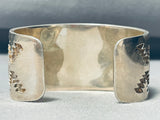 Important Mike Perry Vintage Native American Navajo Turquoise Sterling Silver Bracelet-Nativo Arts