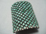 Best Native American Navajo Damale Turquoise Alice Lister Sterling Silver Bracelet-Nativo Arts
