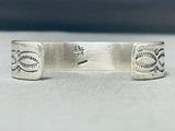 Native American Important Vintage Old Morenci Turquoise Sterling Silver Bracelet-Nativo Arts