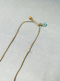 Native American Traditional Vintage Santo Domingo Old Kingman Turquoise Necklace-Nativo Arts