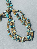 Fabulous Vintage Native American Navajo Turquoise Necklace-Nativo Arts