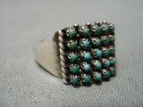 Marvelous Vintage Zuni Native American Sterling Silver Ring-Nativo Arts