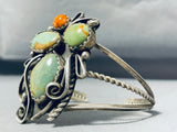 Exquisite Vintage Native American Navajo Royston Turquoise Sterling Silver Bracelet-Nativo Arts