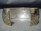 Simbolo Vintage Native American Navajo Sterling Silver & Gf Storyteller Bracelet-Nativo Arts