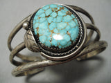 Quality Vintage Native American Navajo Royston Turquoise Sterling Silver Bracelet Old-Nativo Arts