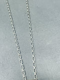 Stunning Native American Navajo Royston Turquoise Sterling Silver Necklace Signed-Nativo Arts