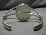 Majestic Vintage Native American Navajo Carico Lake Turquoise Sterling Silver Bracelet-Nativo Arts