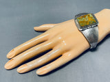 Magnificent Vintage Native American Navajo Royston Turquoise Sterling Silver Bracelet-Nativo Arts