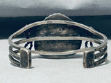Museum Early Vintage Native American Navajo Royston Turquoise Sterling Silver Bracelet-Nativo Arts