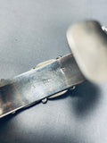 Midnight Sky Lapis Vintage Native American Navajo Sterling Silver Bracelet-Nativo Arts