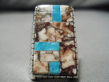 Incredible Turquoise Wildhorse Sterling Silver Native American Ring-Nativo Arts