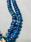 The Most Unique Vintage Santo Domingo Lapis Heishi Jacla Necklace-Nativo Arts