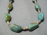 Wonderful Vintage Santo Domingo Royston Turquoise Native American Necklace-Nativo Arts