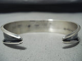 Marvelous Vintage Native American Navajo Turquoise Sterling Silver Bracelet-Nativo Arts