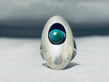 One Of A Kind Vintage Native American Navajo Royston Sterling Silver Shadowbox Ring-Nativo Arts