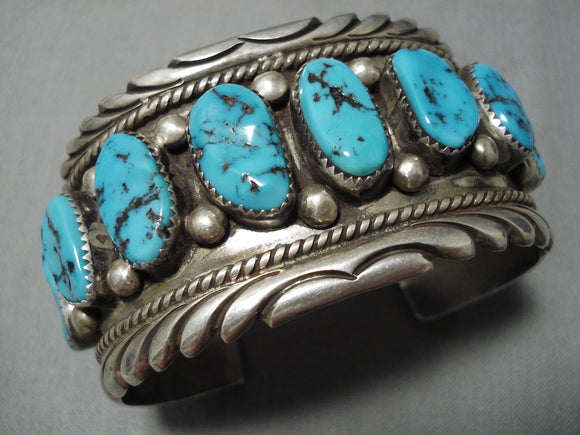 Native American Vintage Turquoise Silver Cuff-Bracelet | Sedona by Manzano  Jewelers