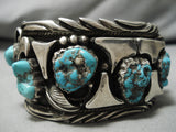 Heavy And Thick!! Vintage Native American Navajo 90 Gram Sterling Silver Bracelet Cuff-Nativo Arts